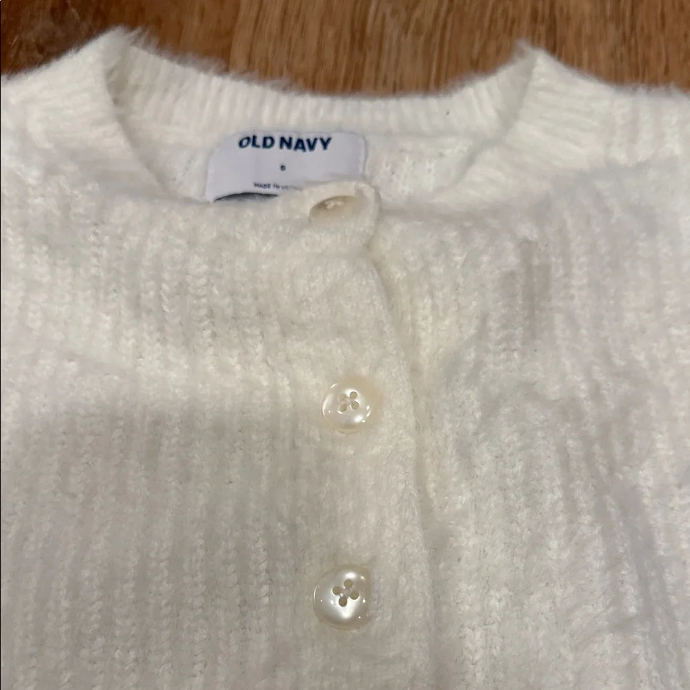 Old Navy White Women's Sweater - Picture 3 of 5
